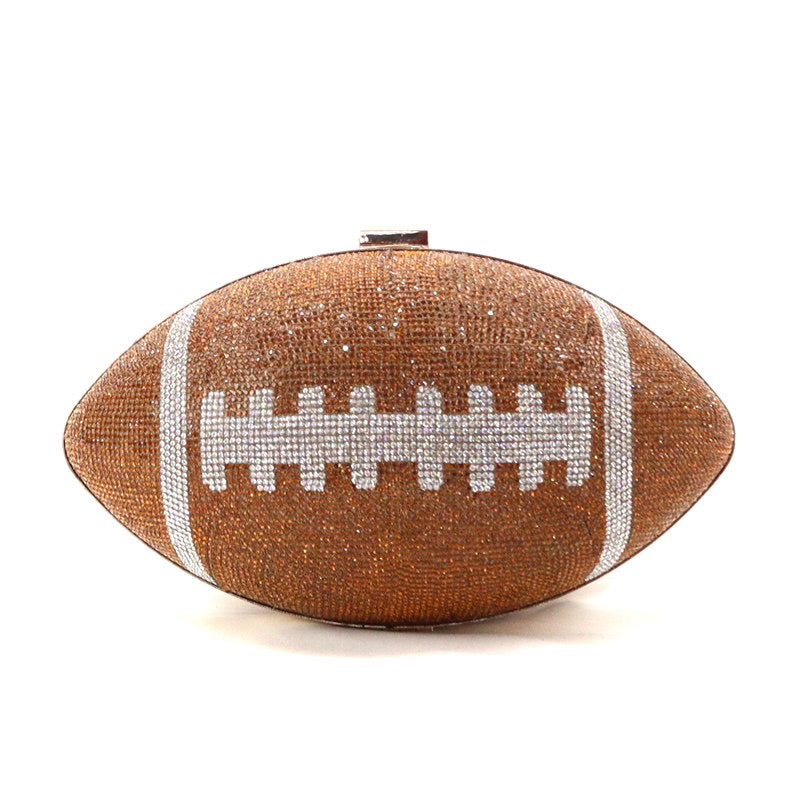 The Trophy Wife - Football - Brown With Silver