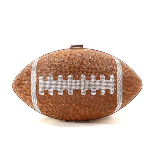 The Trophy Wife - Football - Brown With Silver